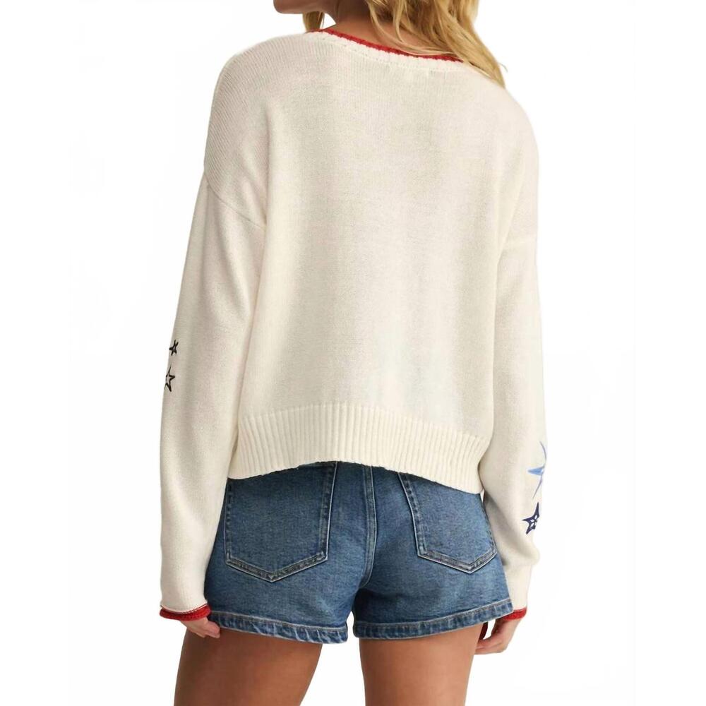NEW Z SUPPLY seas the day sienna sweater in multicolor - Picture 3 of 6